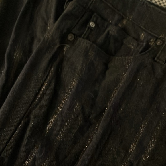 Black Button-Fly Jeans AG ADRIANO GOLDSCHMIED Farrah Skinny Ankle Jean 28R/04 - Picture 4 of 8